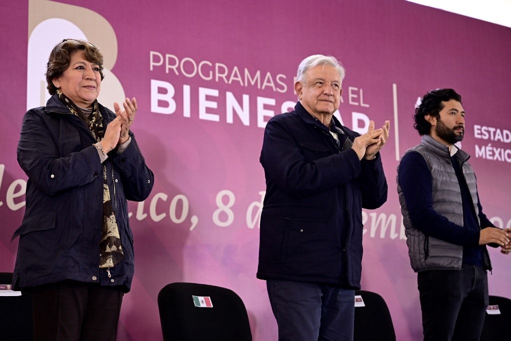 Programas para el Bienestar transformarán al Estado de México, afirman Presidente AMLO y la Gobernadora Delfina Gómez Álvarez