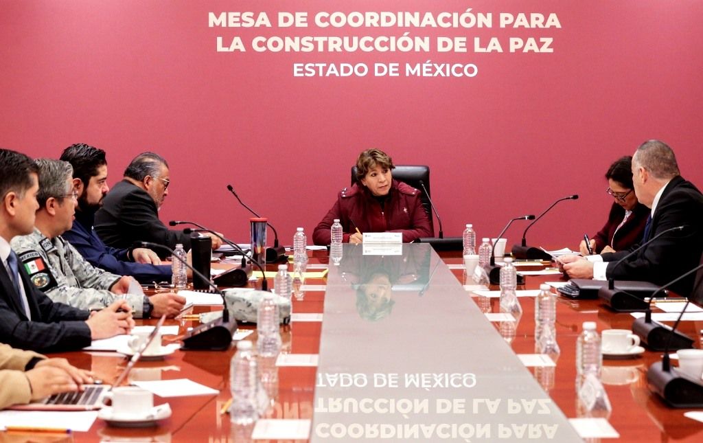 Mesa de coordinación para la construcción de La Paz en el Estado de México