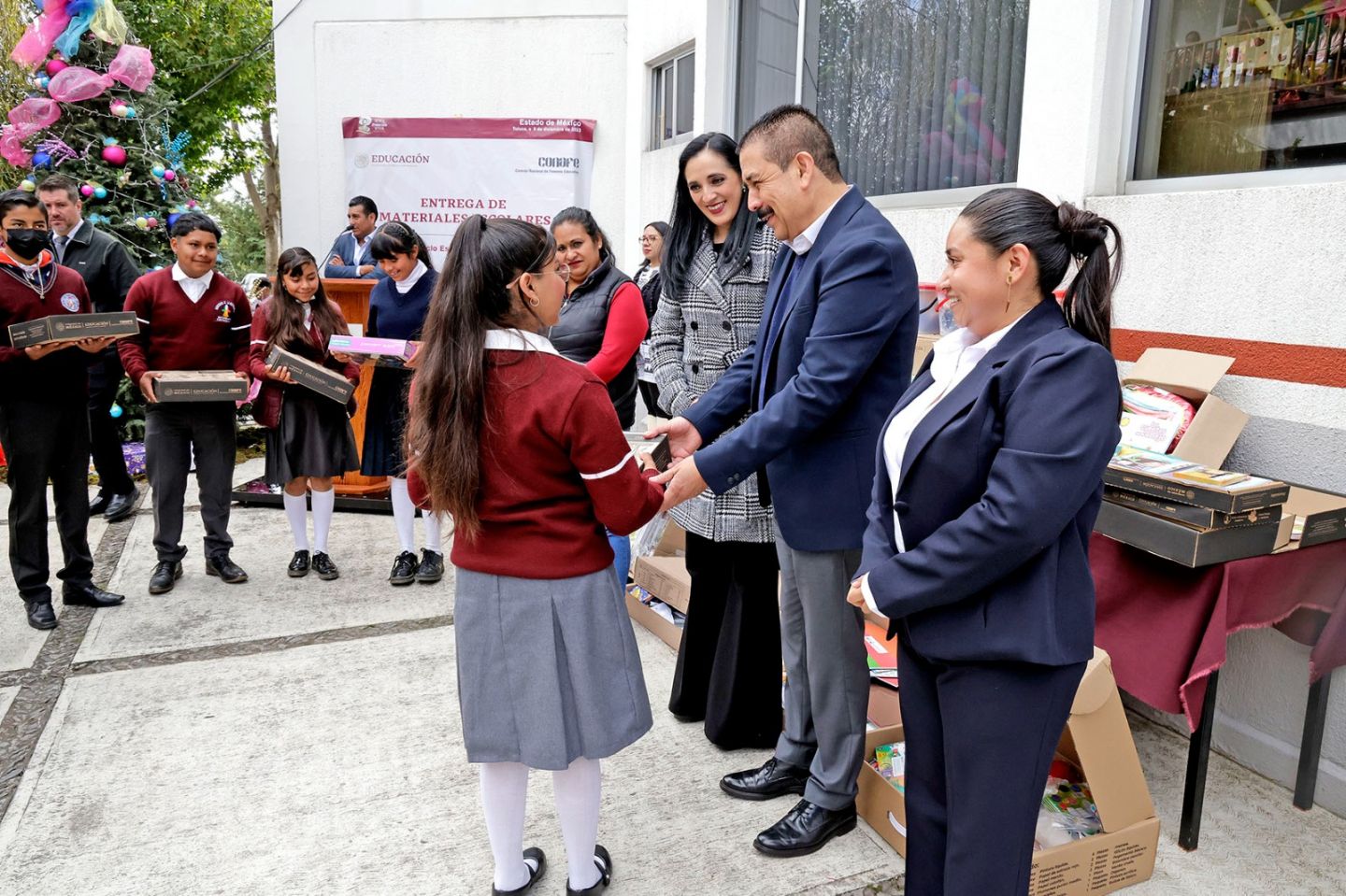 Refrenda gobierno de Delfina Gómez su compromiso con la educación comunitaria a través de la CONAFE 