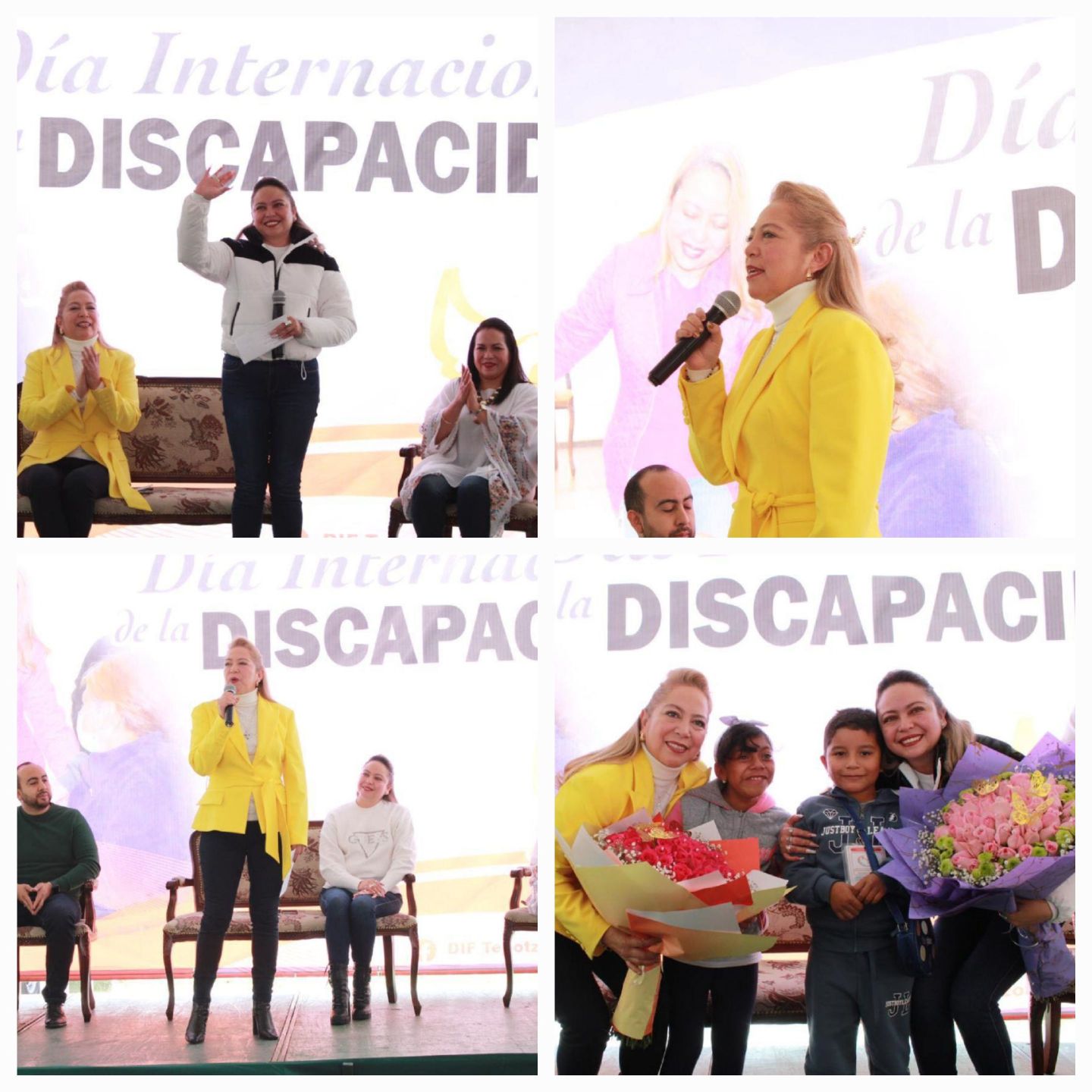 María Dolores Zuppa Villegas conmemoro
El Día Internacional de la discapacidad