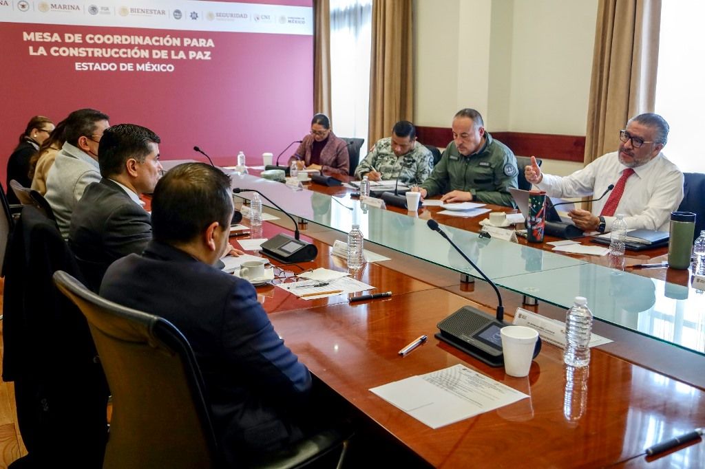 Mesa de Coordinación para la construcción de La Paz en el Edoméx