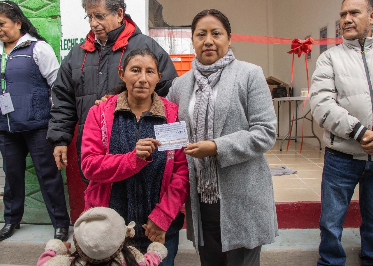 Aperturan gobierno de Chimalhuacán y Liconsa dos nuevas lecherías 