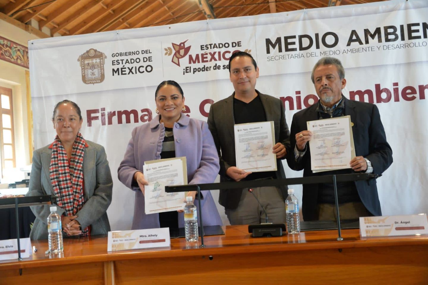 Gobierno del estado de México y Chapingo firman convenio a favor de la protección ambiental 