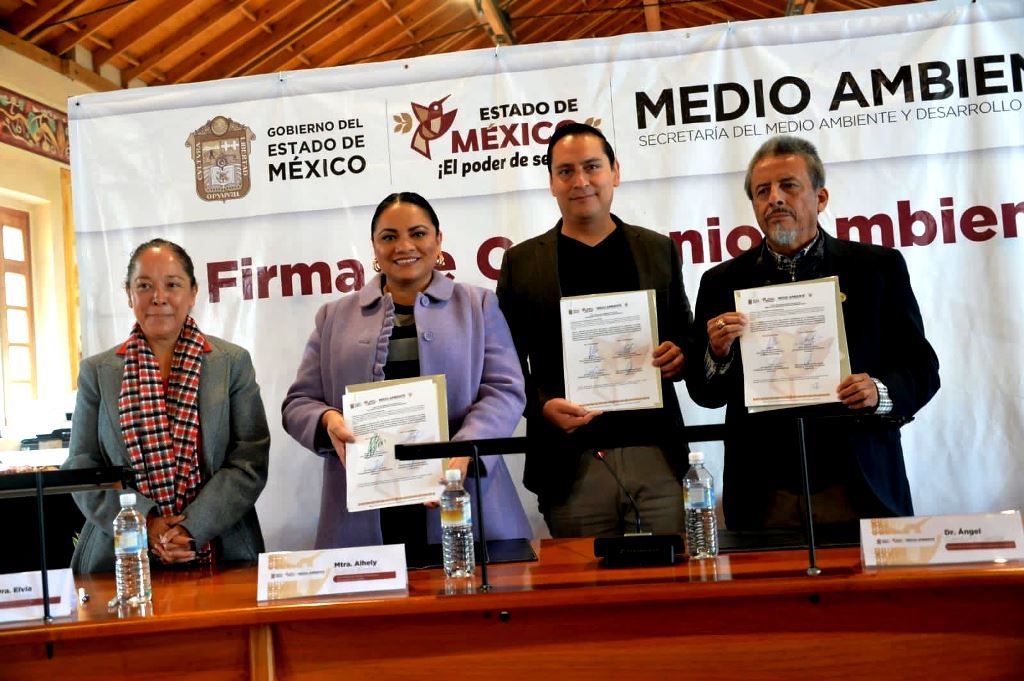 Gobierno del Edoméx y Universidad Autónoma Chapingo firman Convenio a favor de la protección ambiental