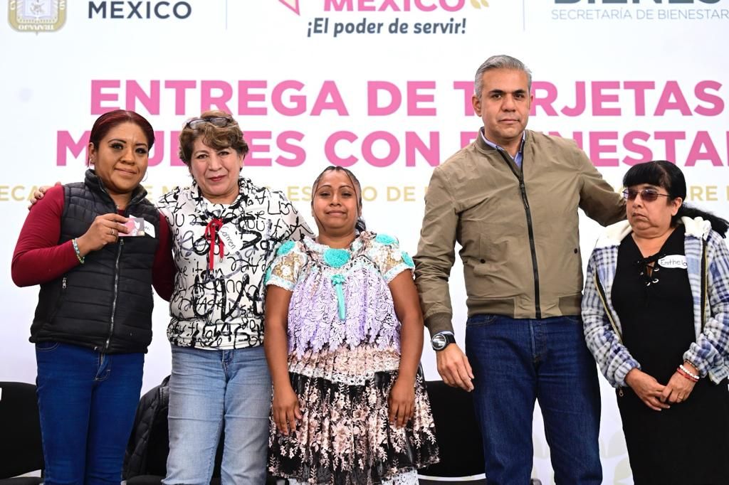 Mujeres con bienestar se entregarán de manera directa y sin intermediarios, asegura Delfina Gómez Álvarez en Ecatepec 

