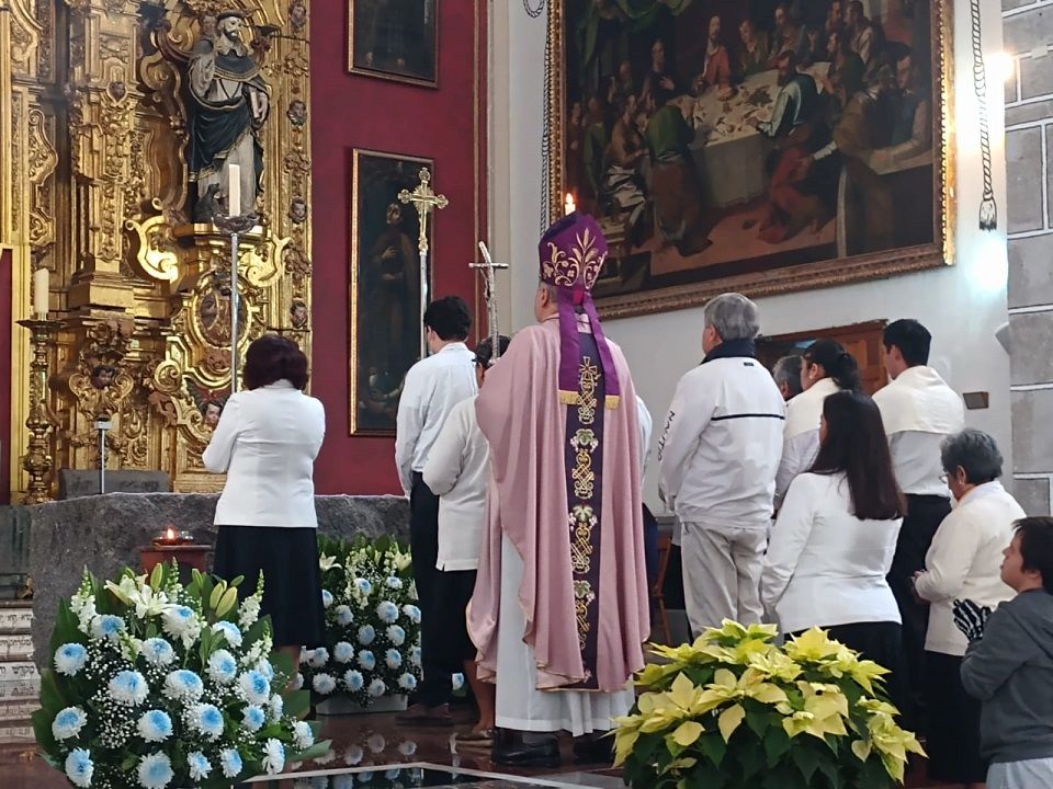 Tercer domingo de Adviento presidido por Exc Obispo de Texcoco