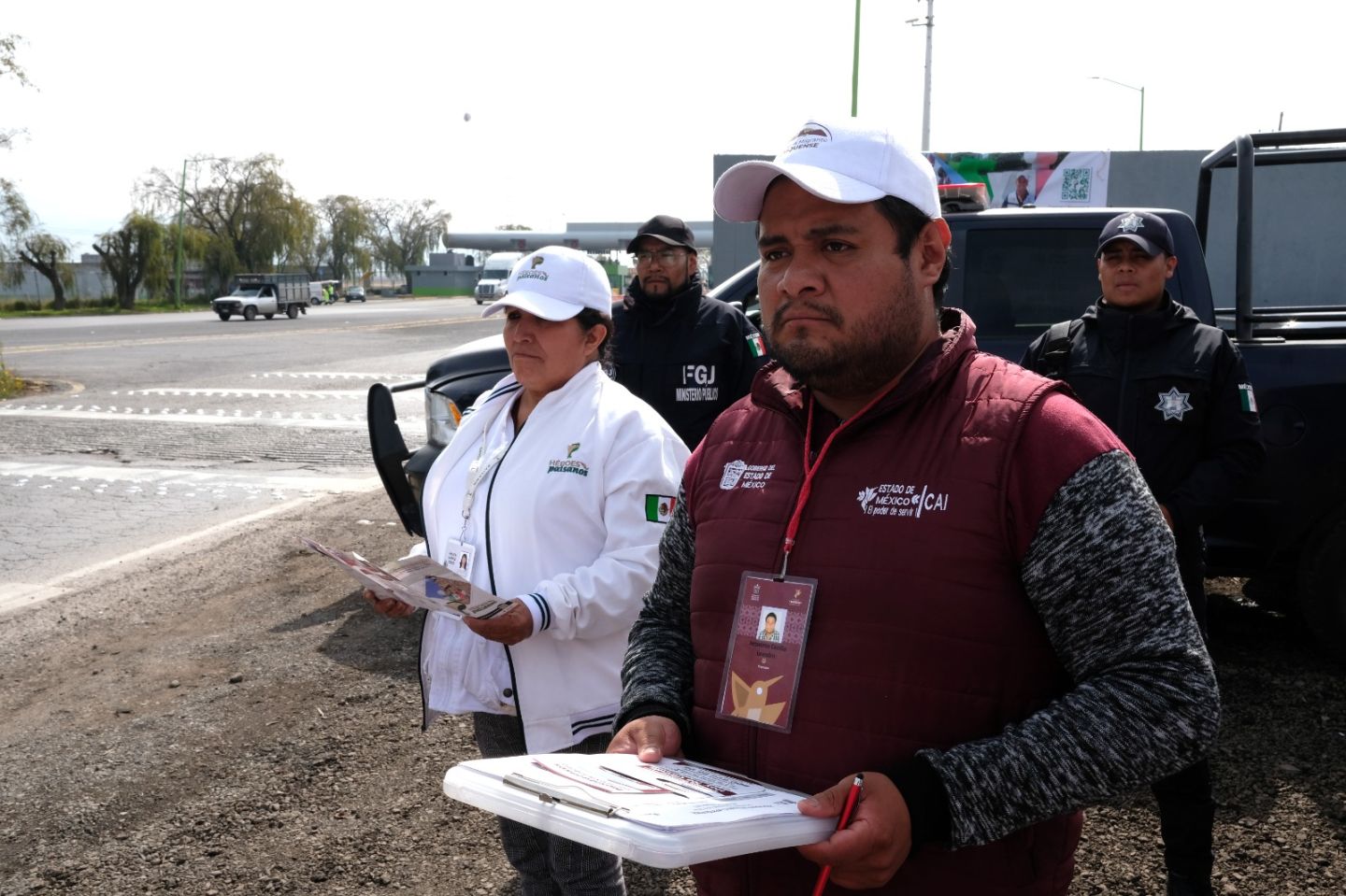 Gobierno del estado de México brinda apoyo a connacionales que visitan la entidad 
