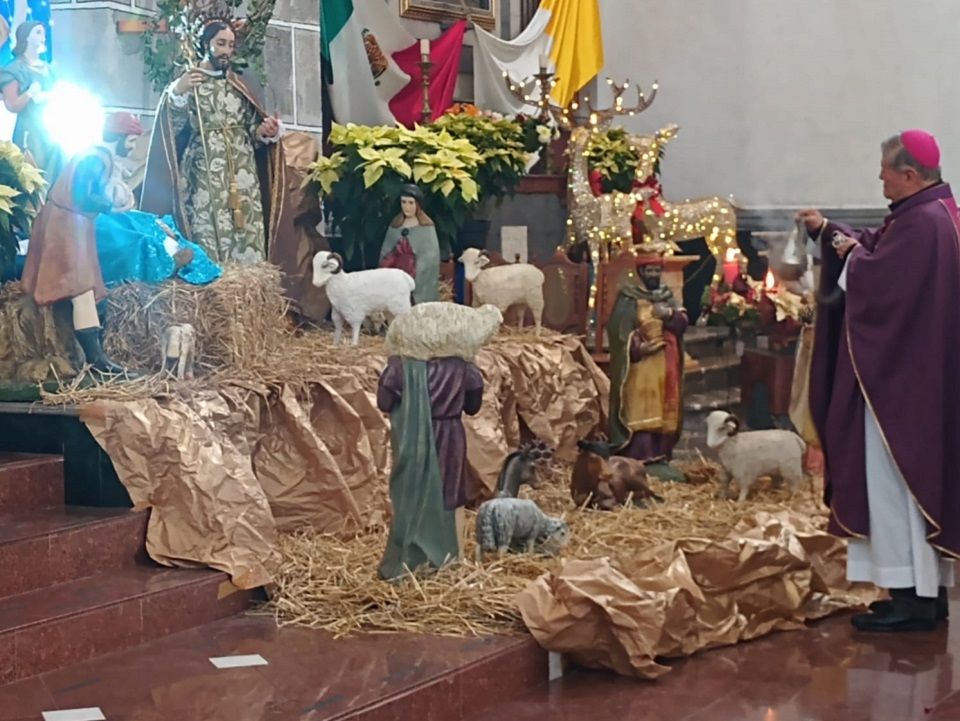 Homilía en Catedral de Texcoco Natividad del hijo de Dios