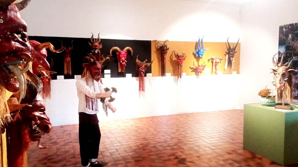 El Centro Regional de Cultura de Tenancingo difunde tradiciones locales con la exposición ’Los diablos de Yauhtli’