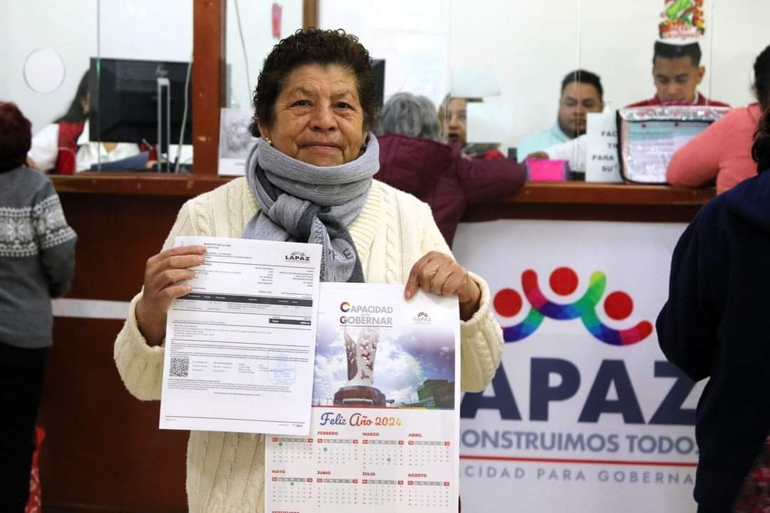 La Presidenta de La Paz Cristina González Cruz, Implementa de Nueva Cuenta el Programa Borrón  Cuenta Nueva Este 2024