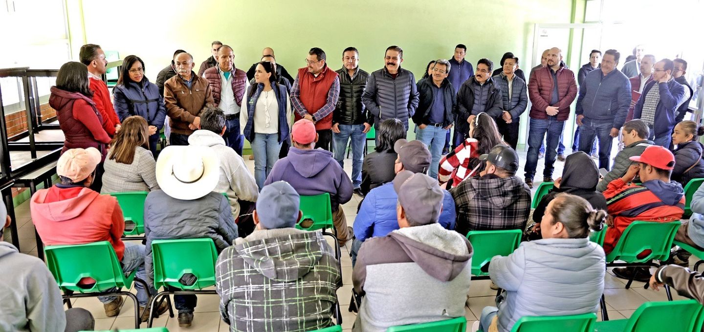 Fortalece gobierno mexiquense estrategia para el regreso a clases en Texcaltitlán 