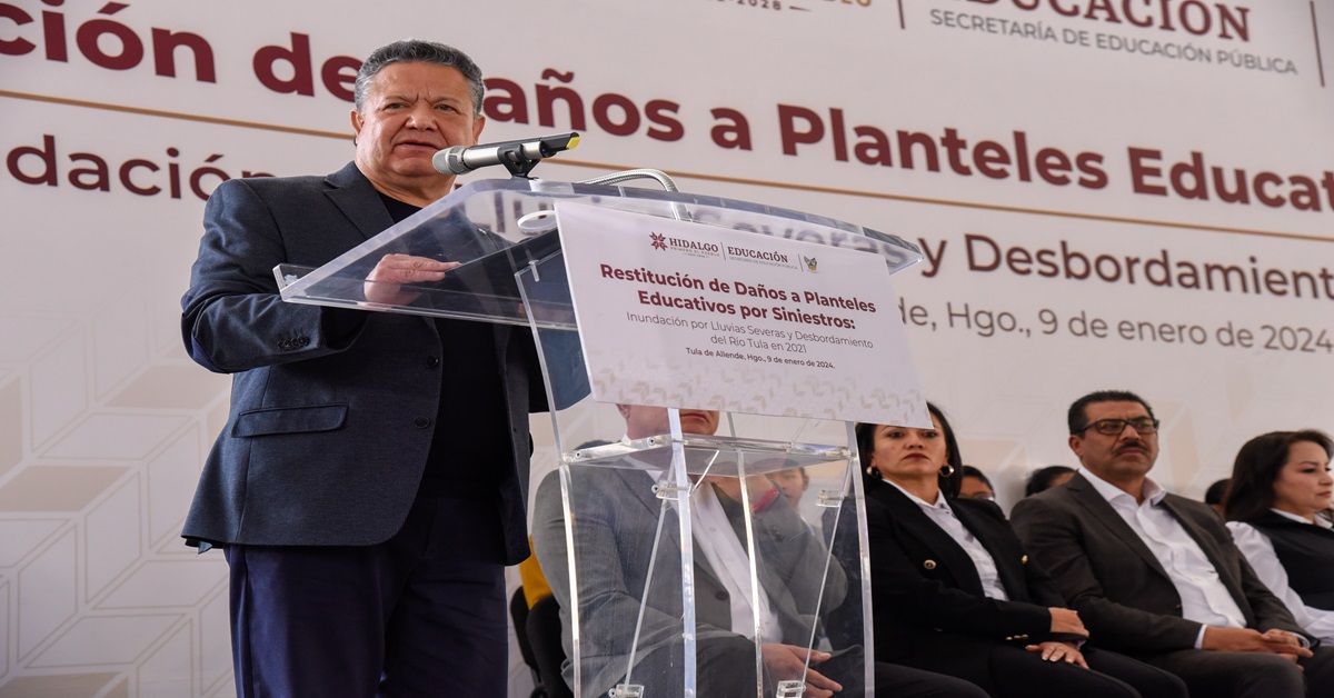 Invierte Gobierno de Hidalgo más de 60 mdp en rehabilitación de escuelas de Tula