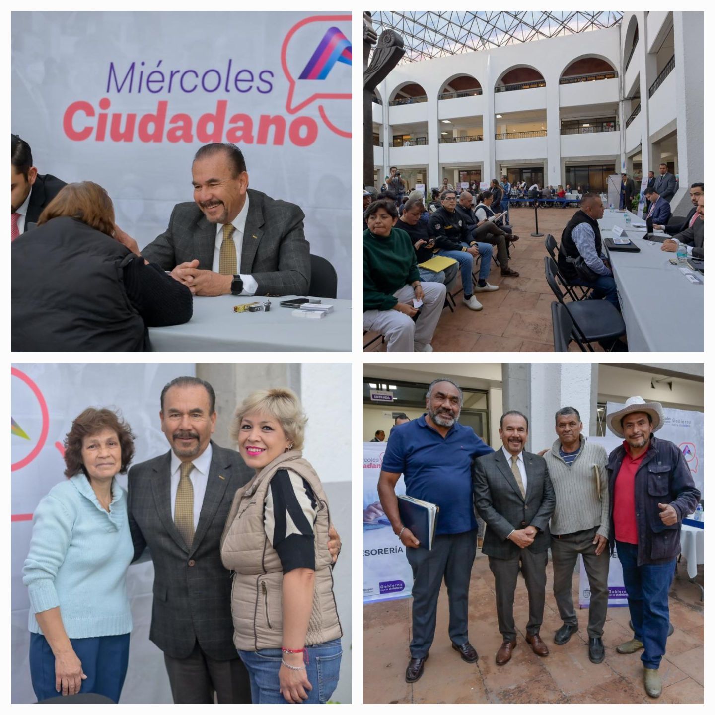 Reanuda Pedro Rodríguez los miércoles ciudadanos; asistentes agradecen al alcalde su atención y cercanía 