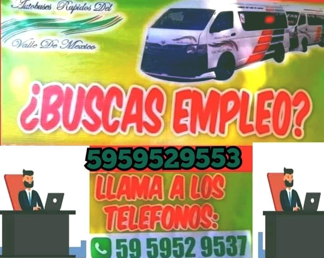 Solita un gerente general La empresa de Autobuses Rápidos del Valle de México en Texcoco .