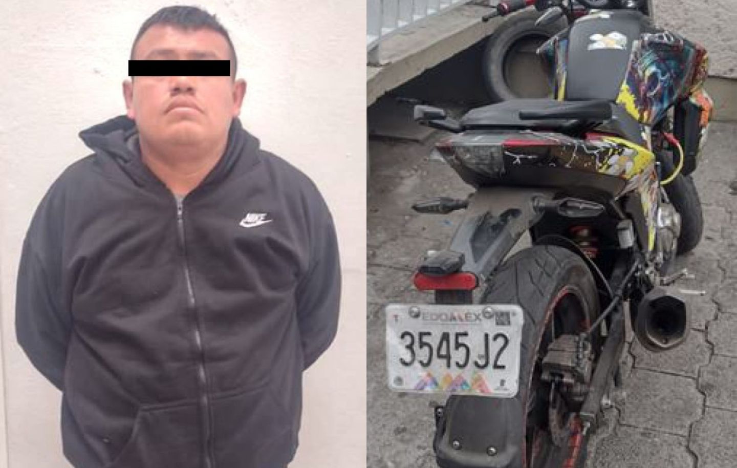 Efectivos de Seguridad Pública de Ecatepec detiene a presunto extorsionador integrante del grupo criminal La Chokiza