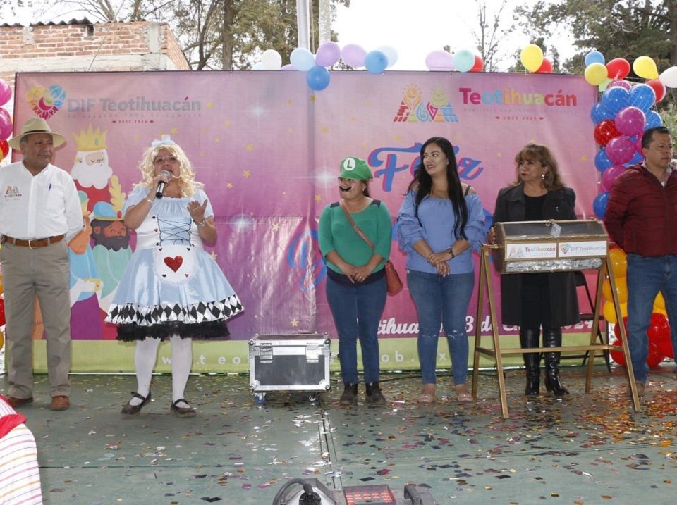 Teotihuacán celebra a todos los pequeños con motivo del Día de Reyes