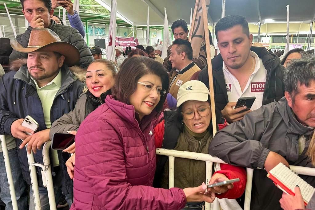 EN EL SENADO A DEFENDER A LOS MEXIQUENSES, EL 
PROYECTO DE SHEINBAUM Y LA 4T: MARIELA GUTIERREZ 