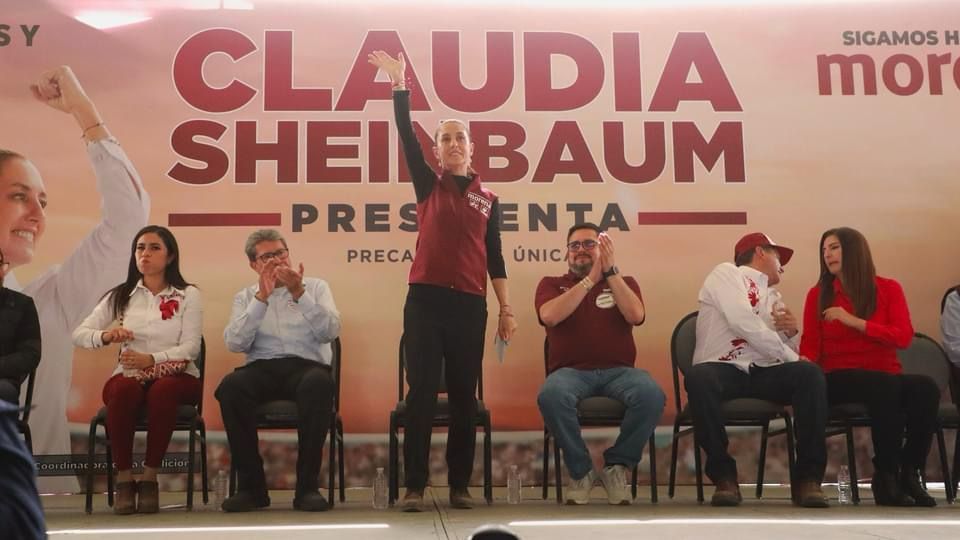 Visita Claudia Sheinbaum Tulancingo y Mineral de la Reforma
