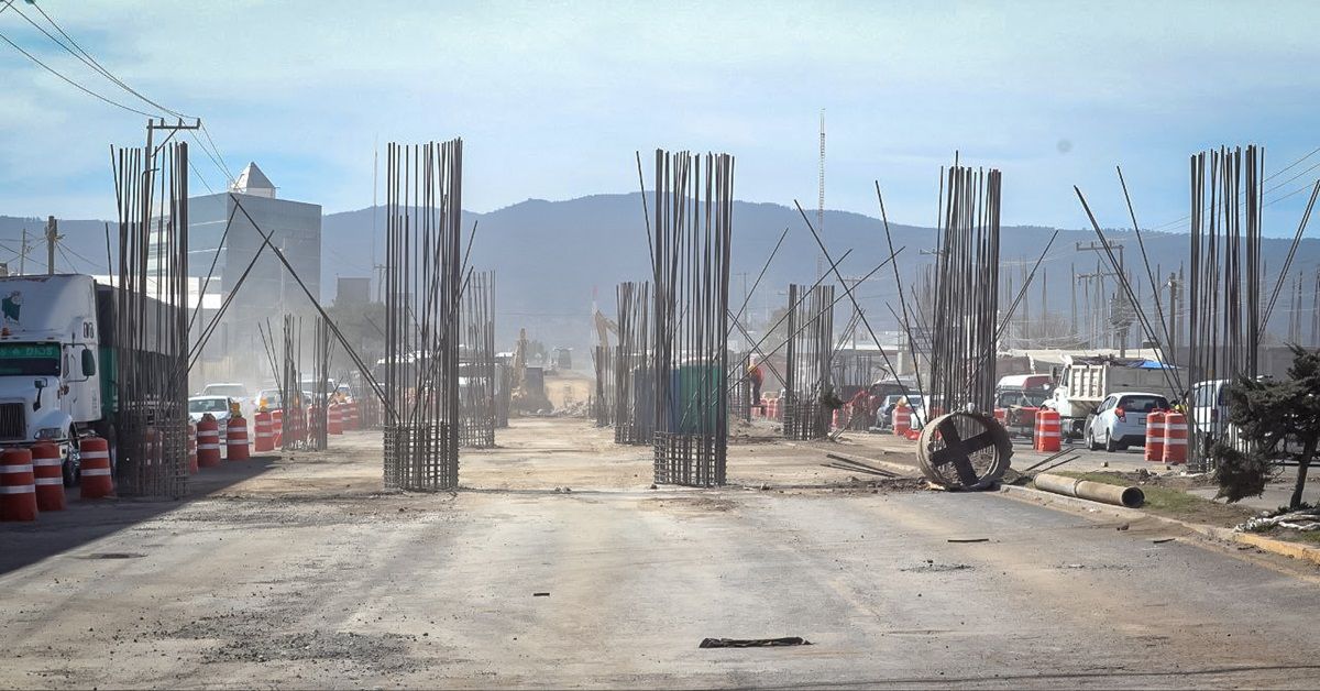 Avanza la construcción del Distribuidor Vial Tuxpan-Jaltepec