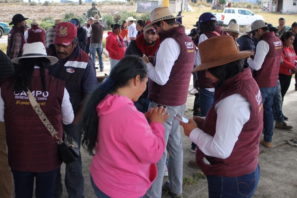 Inicia Gobierno del Estado de México Censo de Productores Agrícolas en Texcaltitlán
