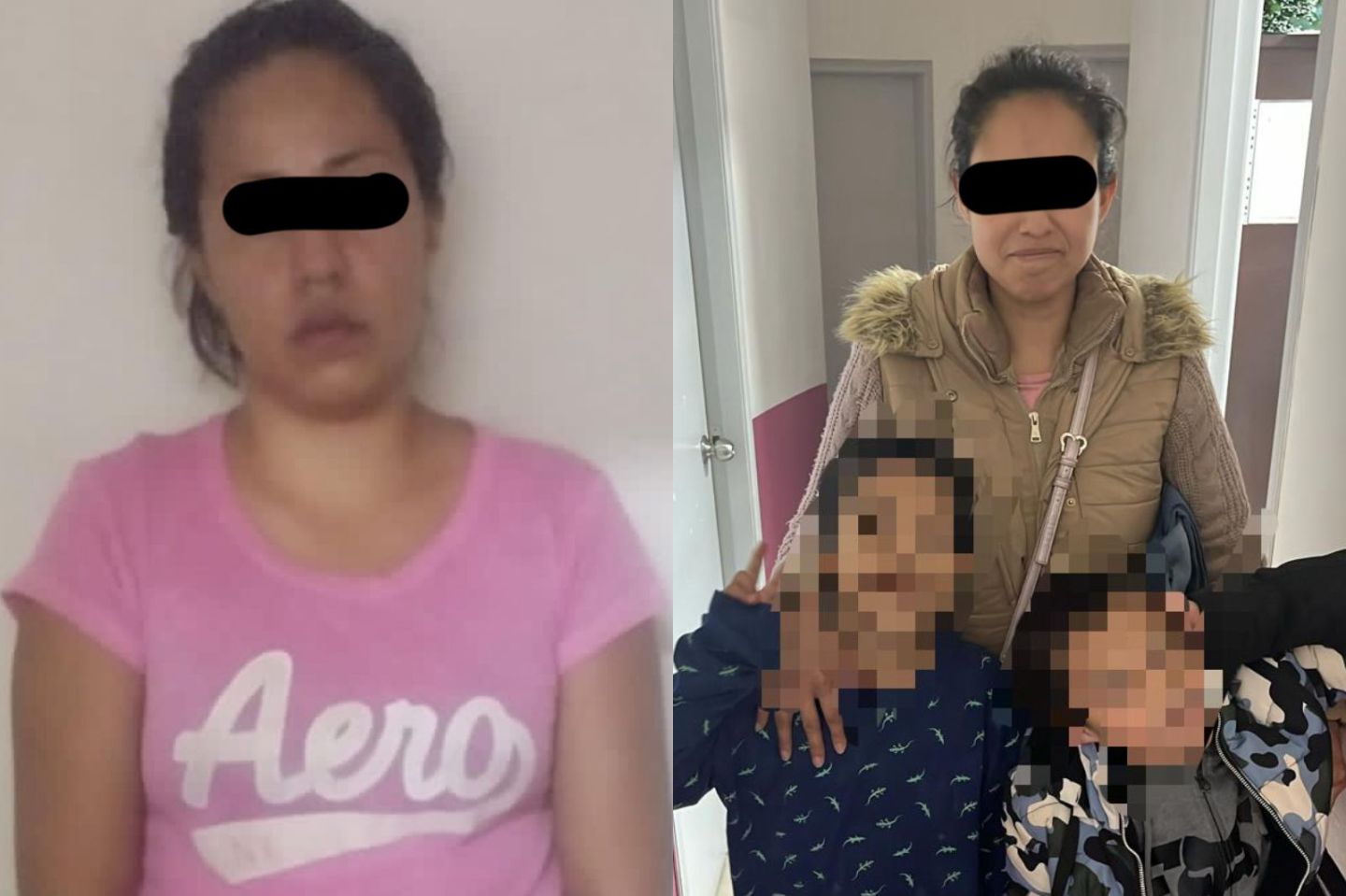 Policía de Ecatepec detiene a mujer acusada de maltrato infantil;  golpeó con un palo a sus hijos