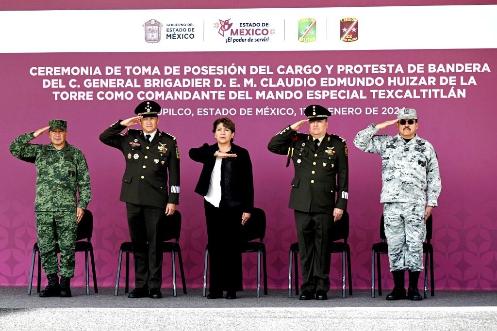 Mando Especial Texcaltitlán fortalecerá las acciones en materia de seguridad en el sur del EdoMéx: Delfina Gómez