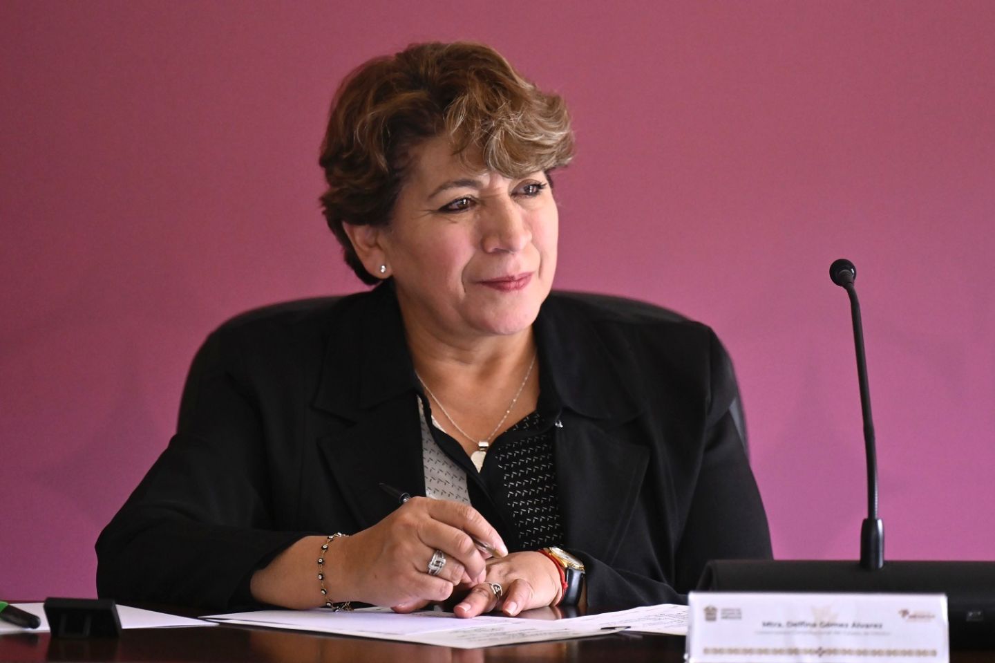Gobernadora Delfina Gómez Da Seguimiento a Estrategia de Seguridad en Tierra Caliente