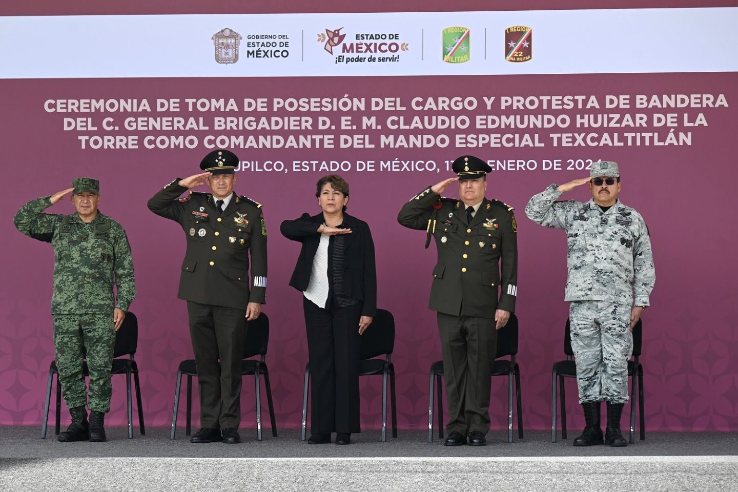 Gobernadora Delfina Gómez da seguimiento a estrategia de seguridad en Tierra Caliente