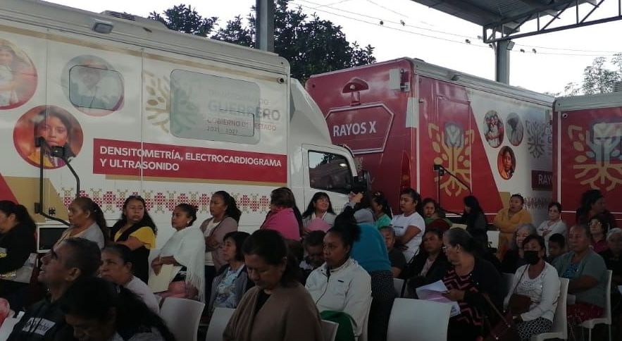 Unidades Móviles de salud Especializada acercan los servicios de salud en Guerrero