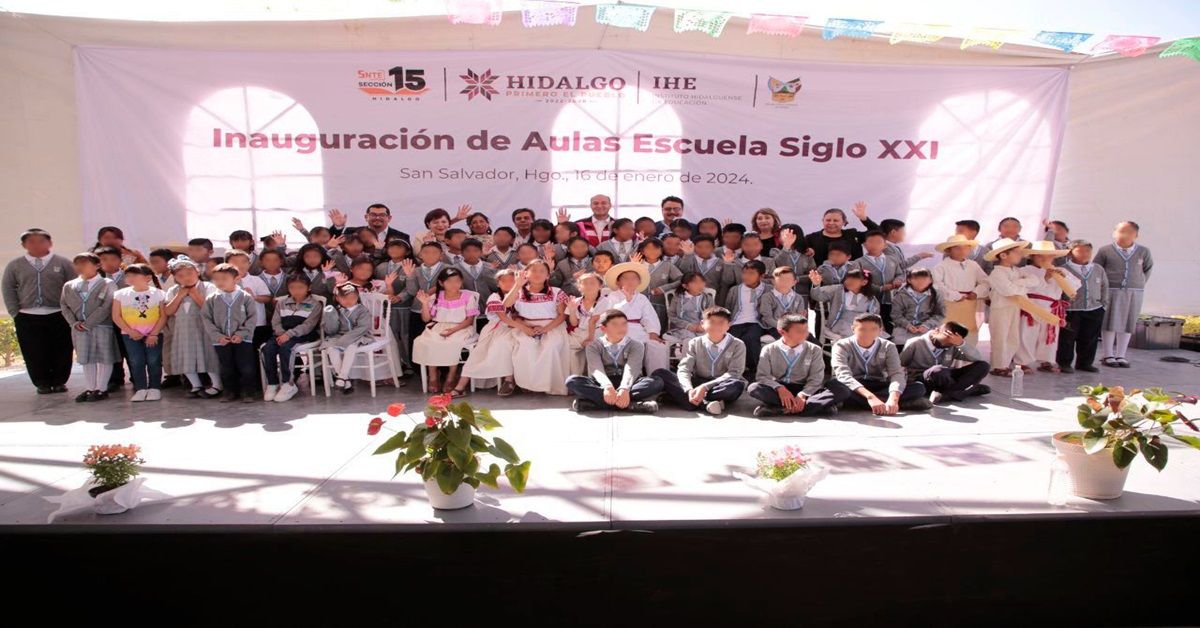 Inauguran 2 espacios educativos en Escuela Primaria Siglo XXI de San Salvador

