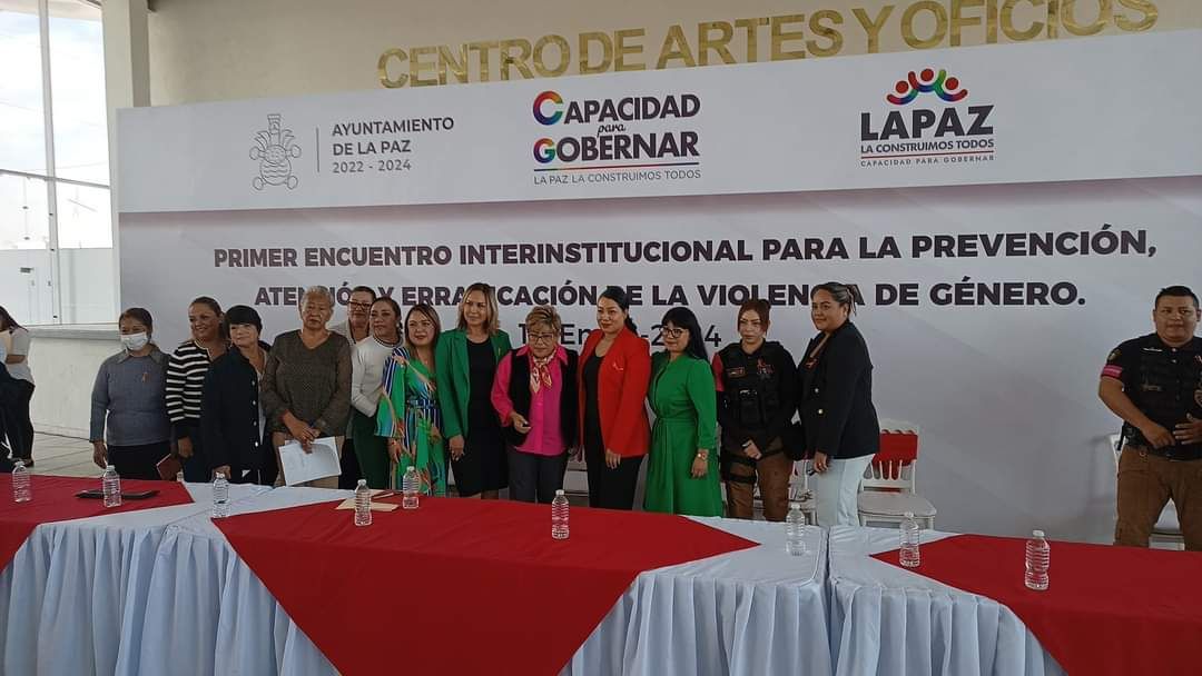 Cristina González Cruz, Anuncia el Combate Total a La Violencia de Género en el Municipio de La Paz