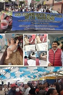Texcoco, llega el niño Dios más grande del País Mexicano