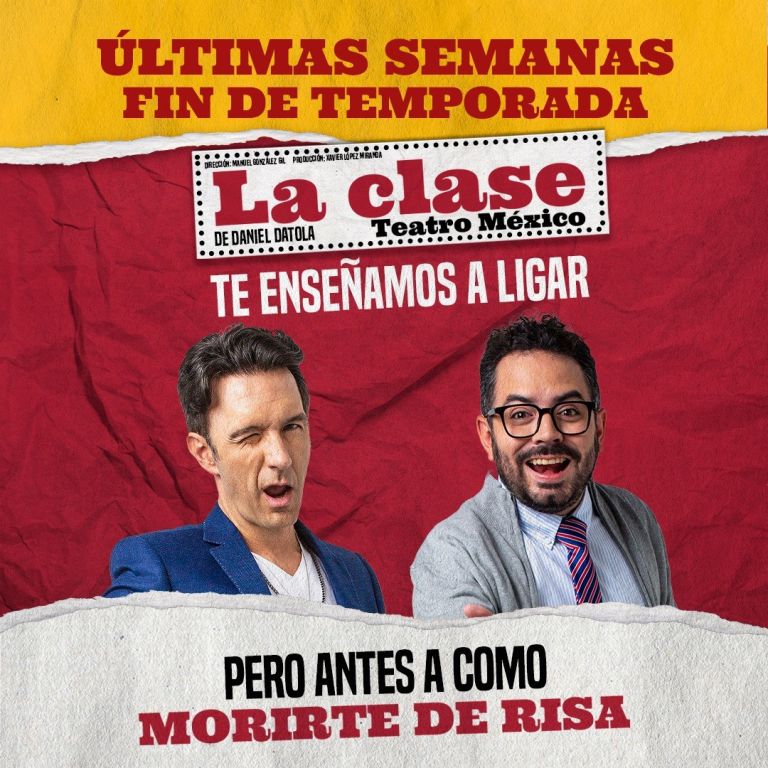 La obra de teatro ’LA CLASE’ concluye su segunda temporada en el Teatro México
 