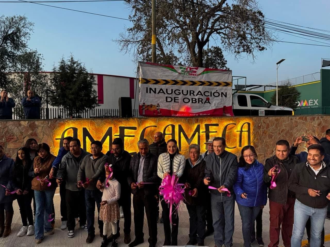 Estrenan Pavimentación e Iluminación en  la  Carretera Amecameca - Ayapango 
