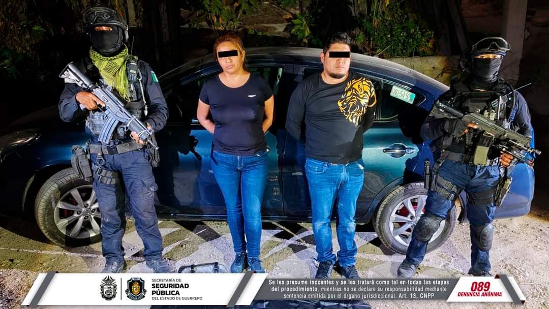 Detiene Policía Estatal a dos personas en Chilpancingo 