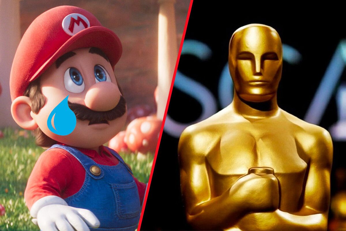 Super Mario Bros la Película se queda sin nominación al Oscar 2024