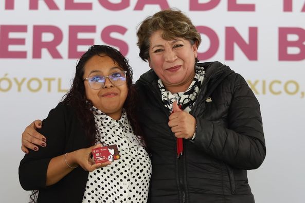 Amplía Gobernadora Delfina Gómez Tarjeta Mujeres con Bienestar; arranca segunda etapa del programa