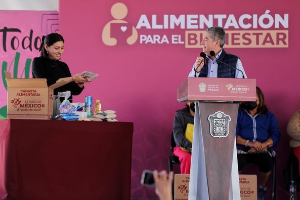 Gobernadora Delfina Gómez Arranca programa Alimentación para el Bienestar en el Estado de México