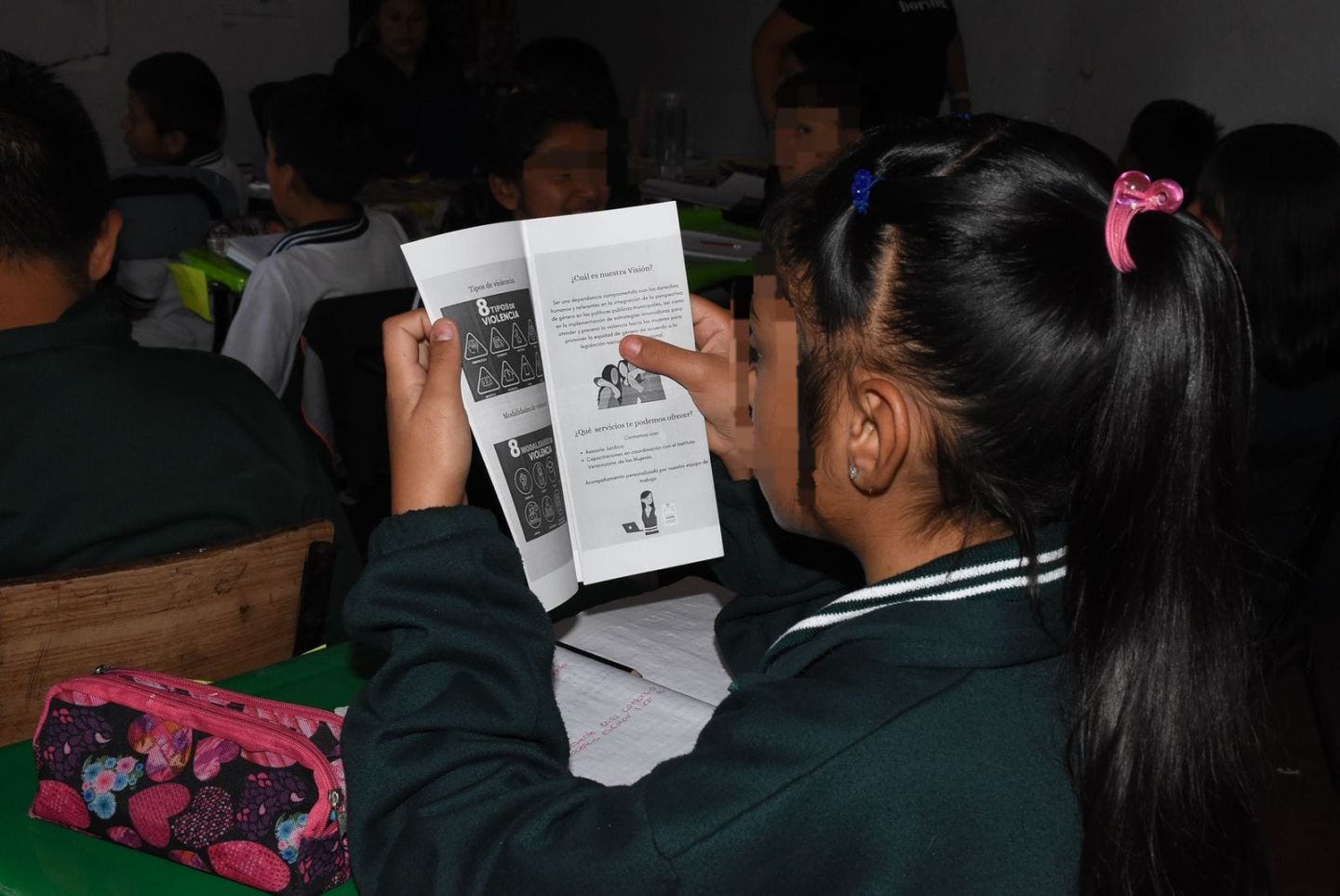 Lleva Instituto de la Mujer plática a escuelas de Santa Lucía