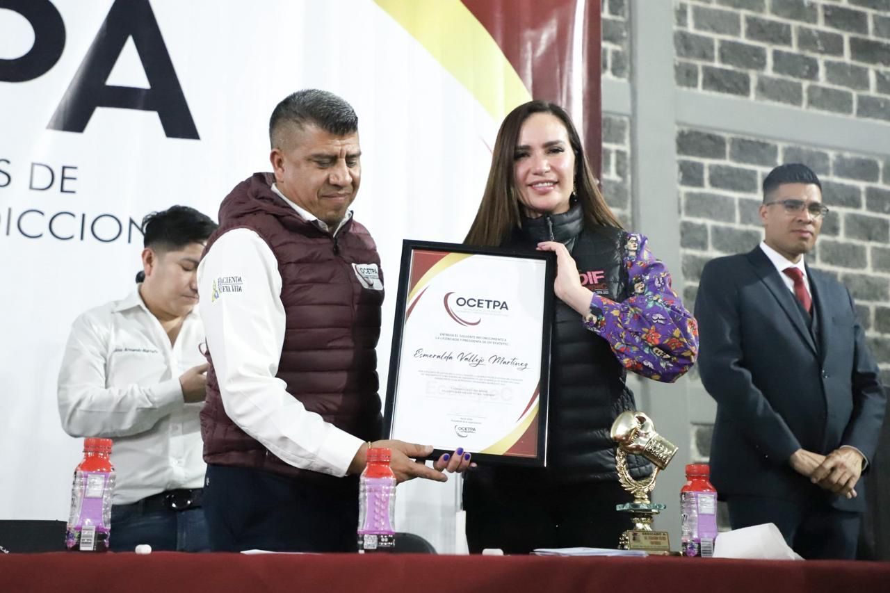 Esmeralda Vallejo inaugura centro de rehabilitación contra las adicciones en Ecatepec