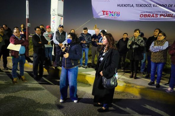 En Texcoco el Gobierno Municipal Sigue Iluminando Calles y Espacios Públicos 
