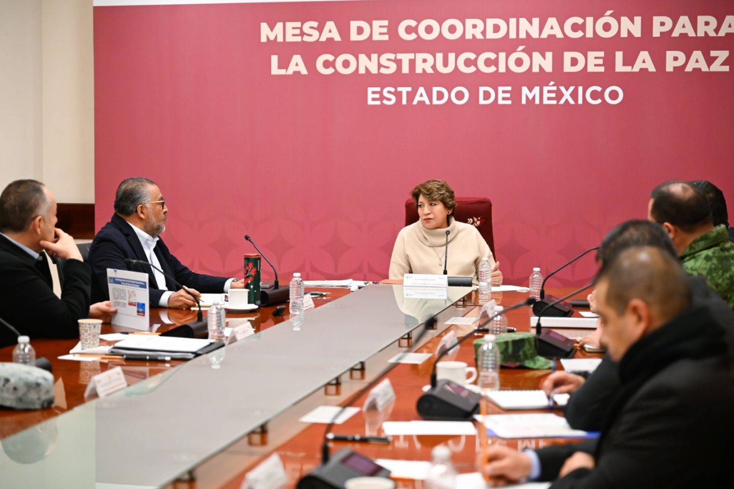 Instruye Gobernadora Delfina Gómez Investigación Sobre Enfrentamiento Entre Corporaciones Policiacas en Toluca