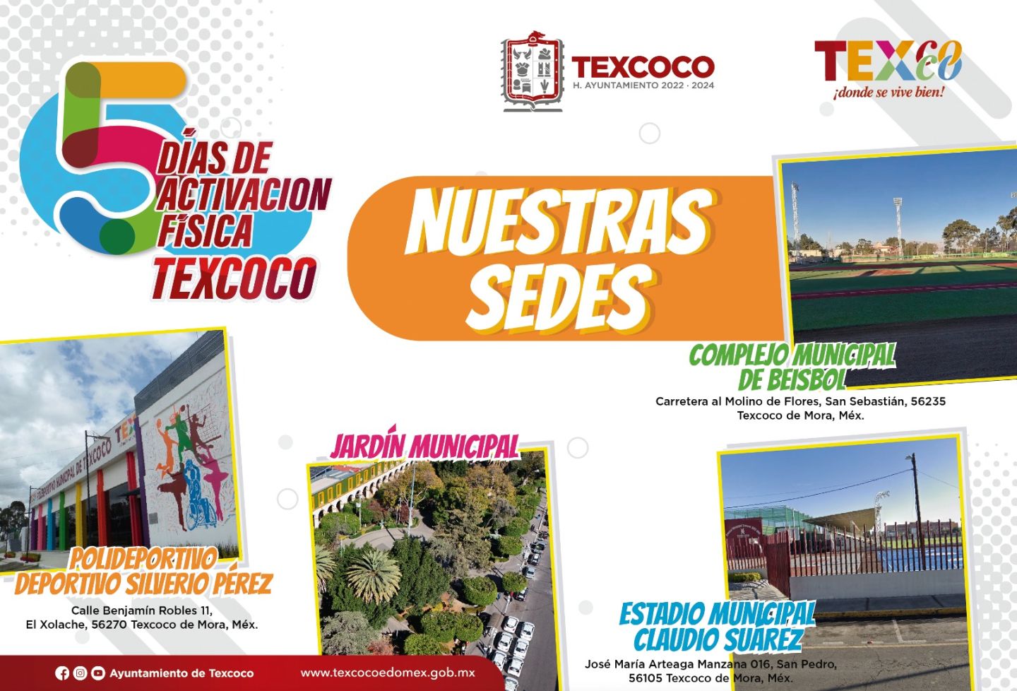 Convoca gobierno de Texcoco a participar este mes de febrero en activación física 