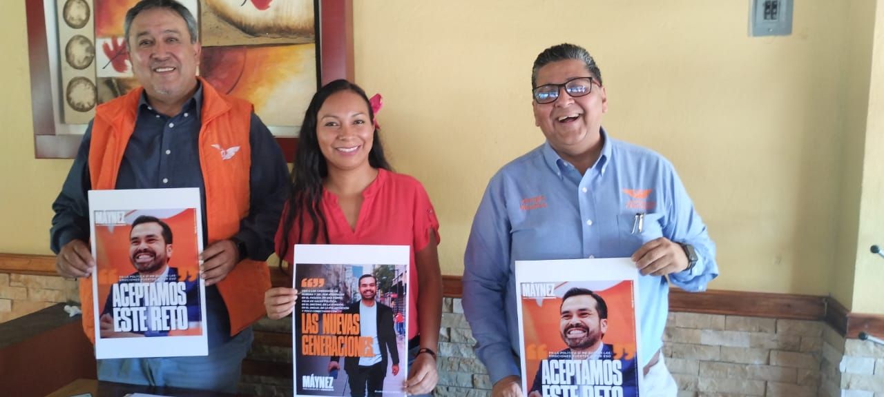 Promueven la figura política de Jorge Álvarez Máynez en Tecpan  