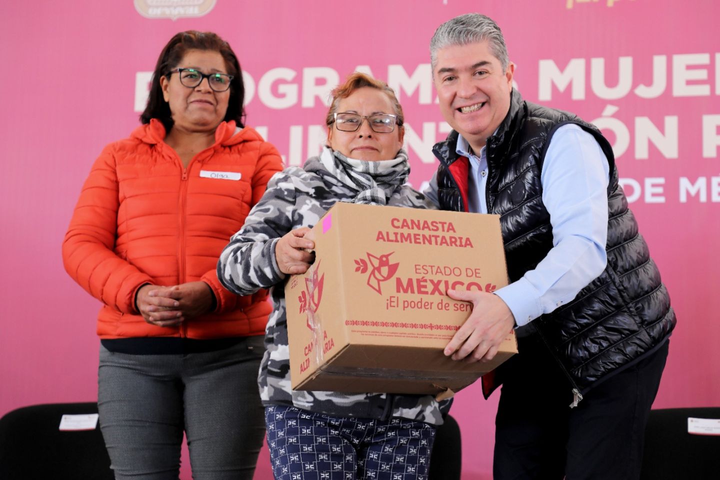 Lleva Delfina Gómez tarjeta mujeres con bienestar a Ixtapaluca 