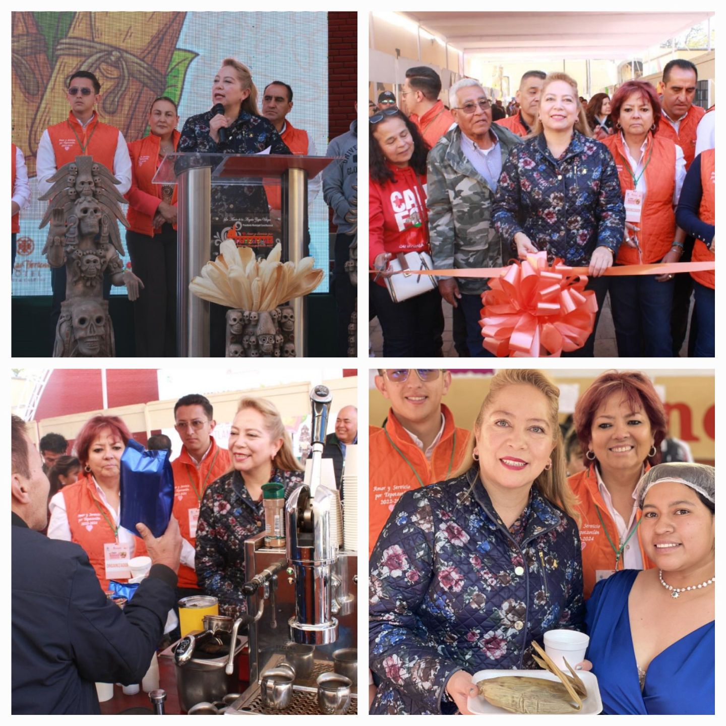 María De los Ángeles Zuppa
Inauguró la primera Feria del Tamal