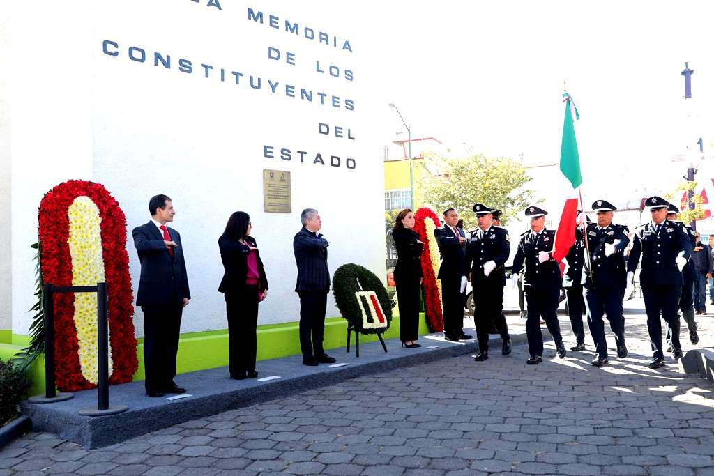 El Gobierno del Estado de México Conmemora el CVII Aniversario de la Promulgación de la Constitución Política de los Estados Unidos Mexicanos