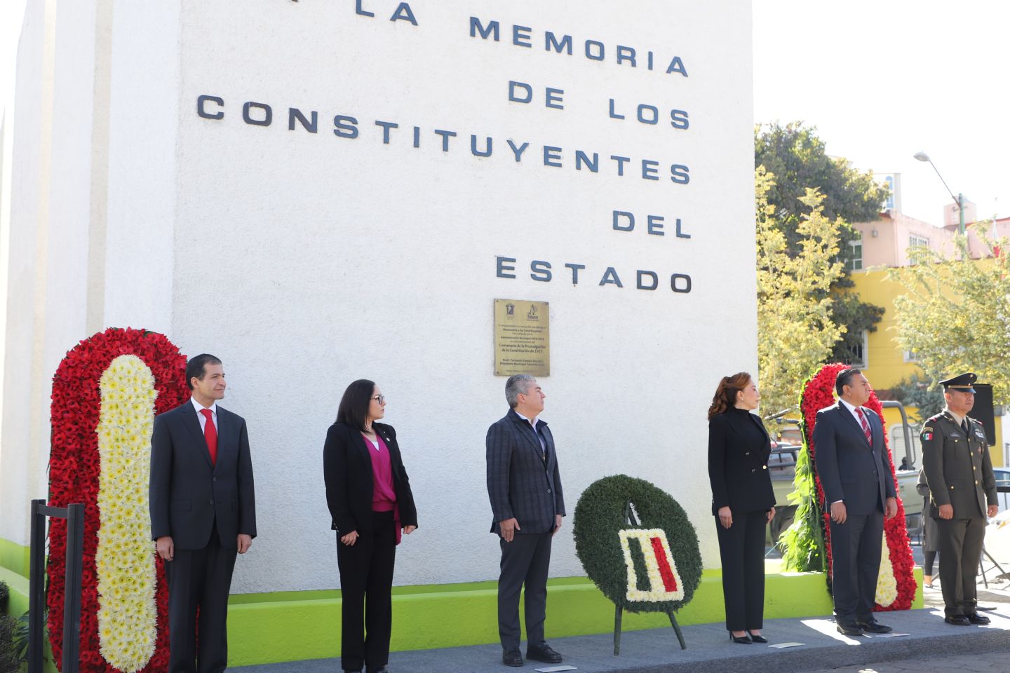 Conmemoran el CVII aniversario de la promulgación de la constitución política de los Estados Unidos Mexicanos