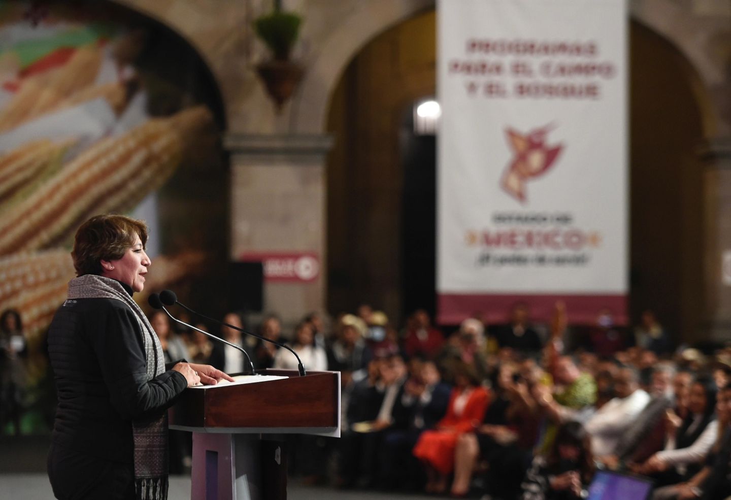 Lanza Gobernadora Delfina Gómez programa de apoyo a campesinos del Estado de México y rescate a bosques
