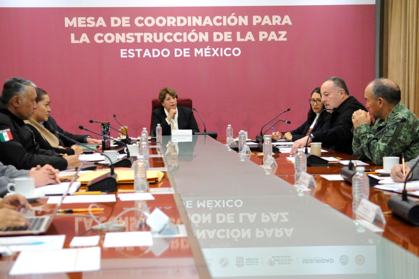 Primera semana de febrero arroja resultados positivos en el combate a la delincuencia en el Estado de México; informan a la Gobernadora Delfina Gómez